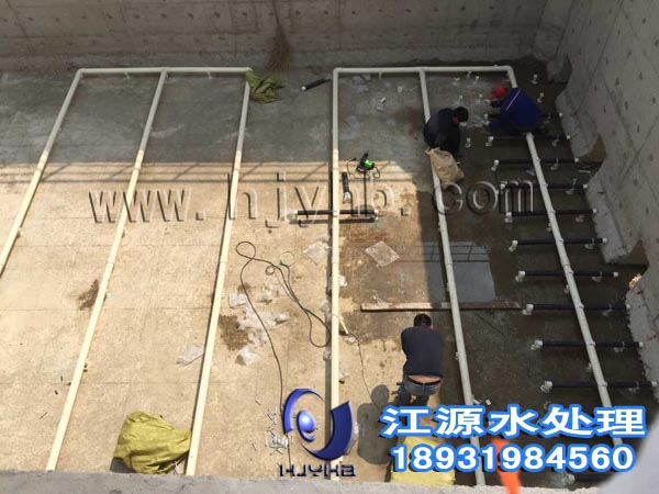 管式曝氣器現場圖2
