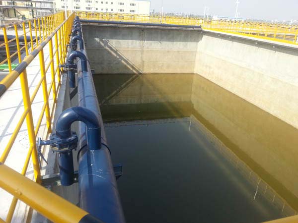 懸掛鏈曝氣器現場圖1