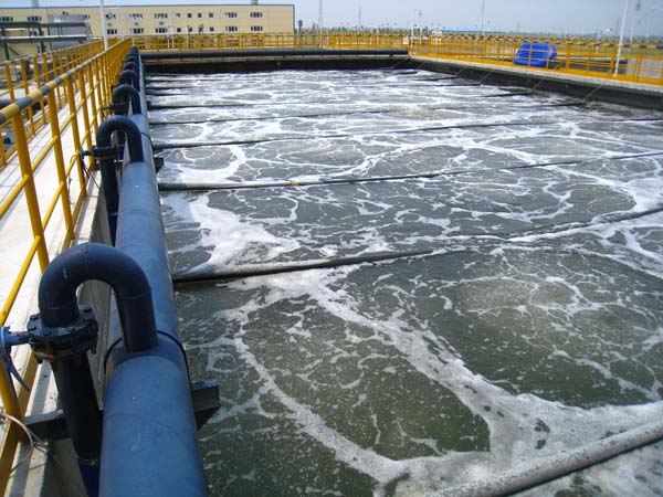 懸掛鏈曝氣器現場圖2
