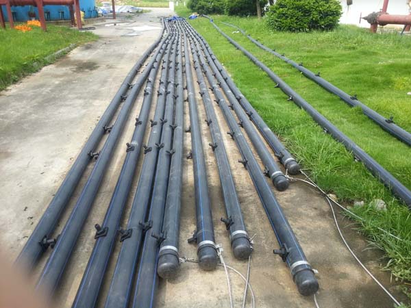 懸掛鏈曝氣器現場安裝圖3